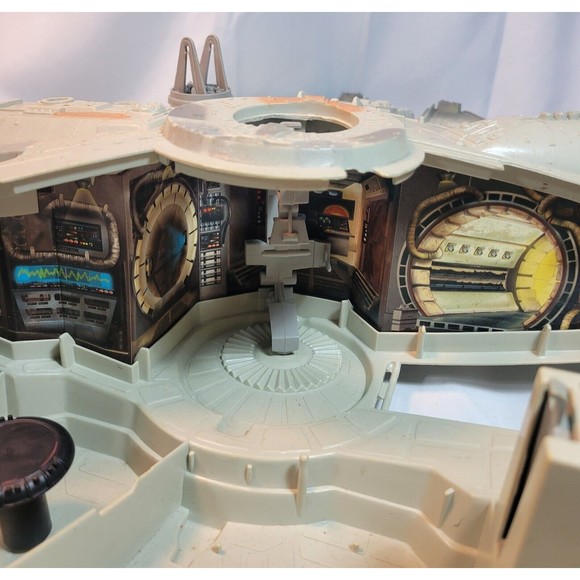 Star Wars 1995 Electronic Millennium Falcon Kenner Tonka Incomplete Han Solo - Picture 7 of 10